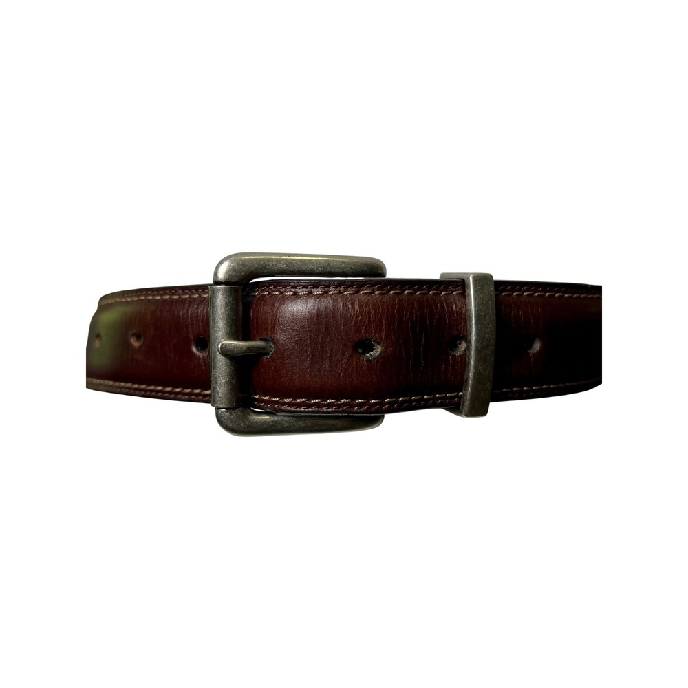 Dickies Mens Brown Genuine Leather Belt Size 42 Workwear Casual 11DI02F8